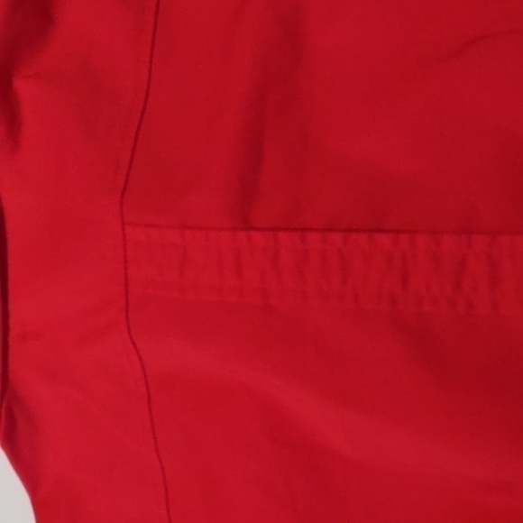 New York & Company Red Button Up Blouse - Picture 8 of 9